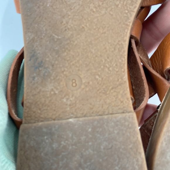 Madewell leather strappy sandals - Picture 4 of 5